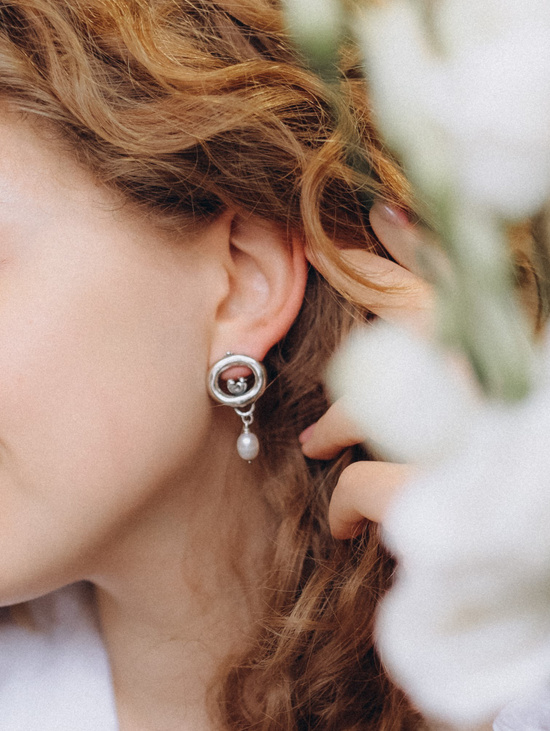 Серьги "Бублики"