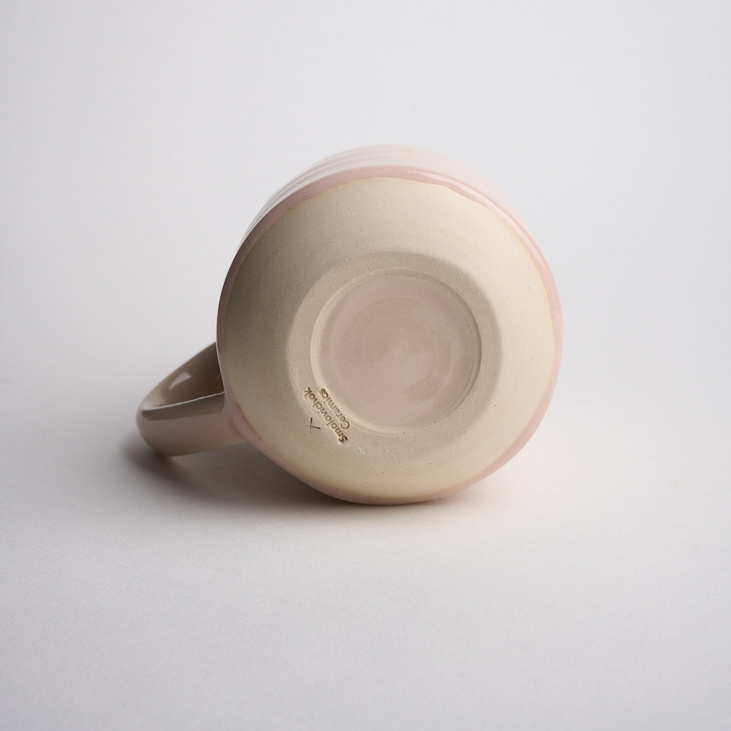 Кружка Umami несовершенная, розовая