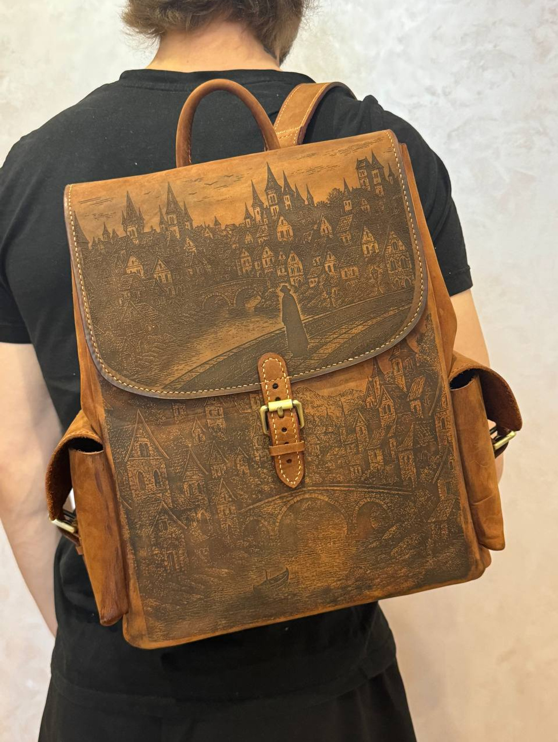 Эксклюзивный рюкзак "Horse " - фотография товара