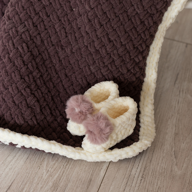 Плед "Шоколадный замок"