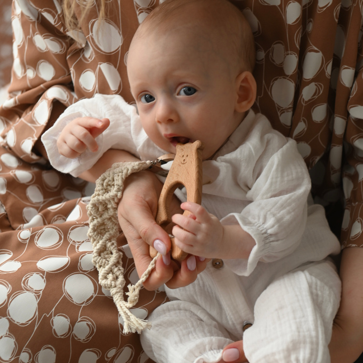 Грызунок из бука Овечка