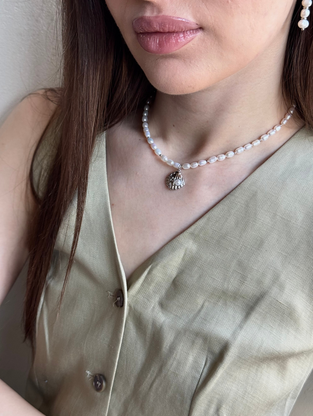 Колье "Ракушка" - фотография товара