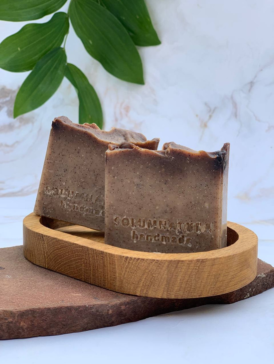 Скраб-мыло "Табак и ваниль"