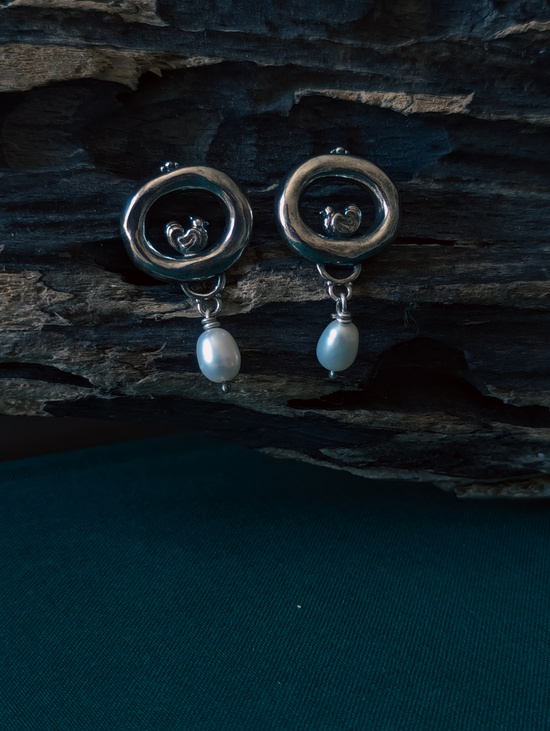 Серьги "Бублики"