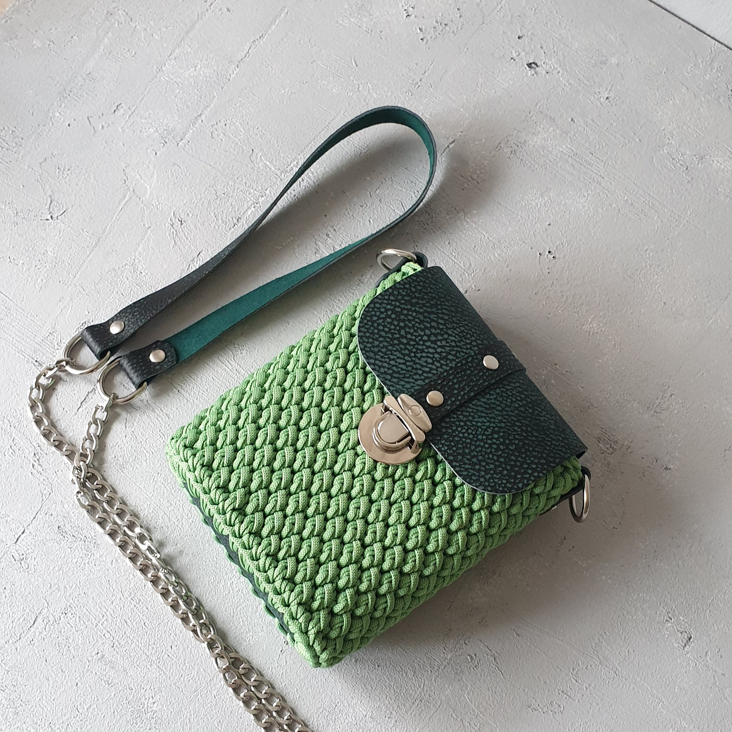 Сумка мини "Лайм" - фотография товара