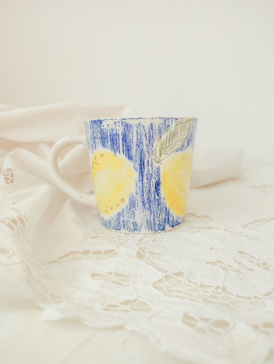 Кружка "Золотые лимоны"