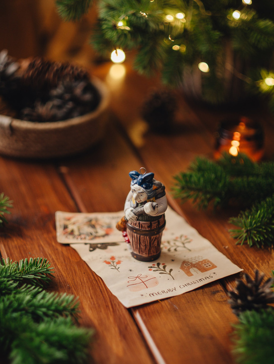 Ёлочная игрушка "Баба Яга"