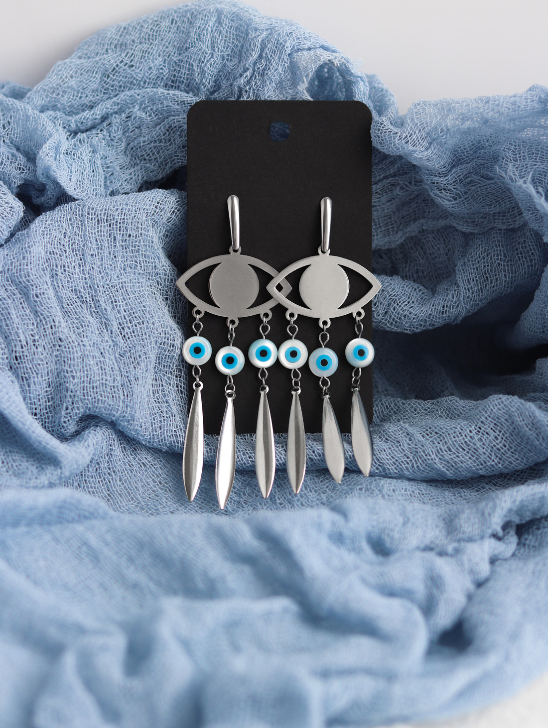 Серьги "Eyes" - фотография товара