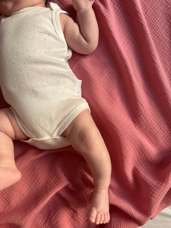 Муслиновая пеленка "Ягодный"