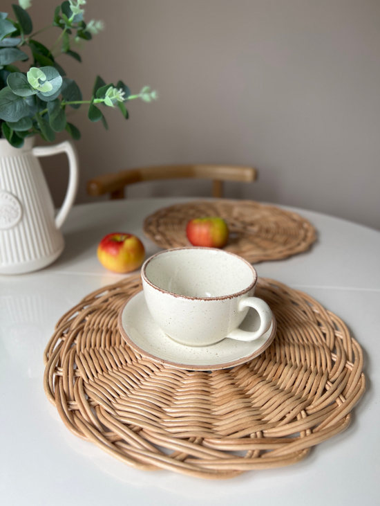 Салфетка сервировочная ажурная, плейсмат