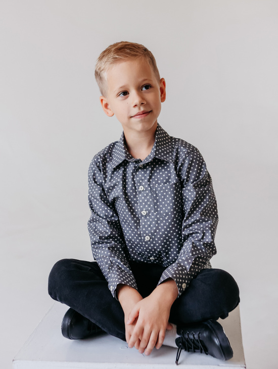 Рубашка для мальчика "Звезды"