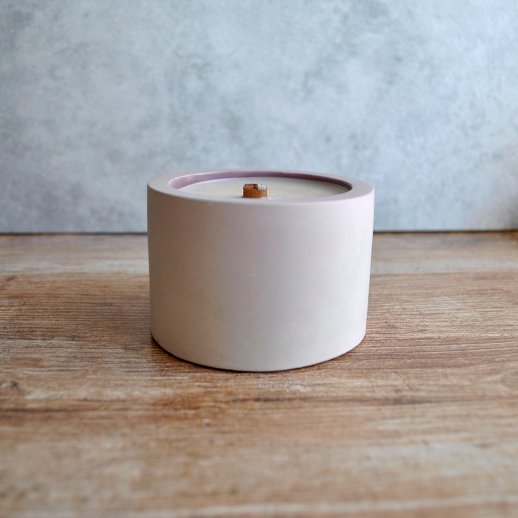 Свеча ароматическая "Лофт" сиреневый