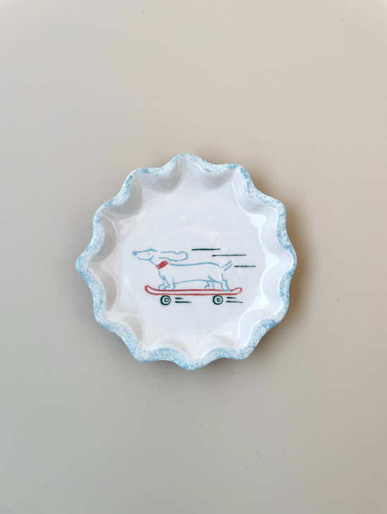 Блюдце для колец «Дерзкий скейтер»