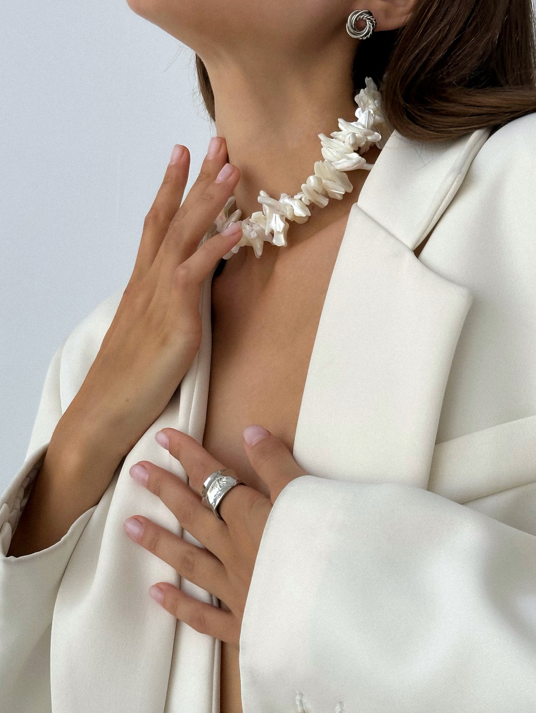 Ожерелье из перламутра - фотография товара