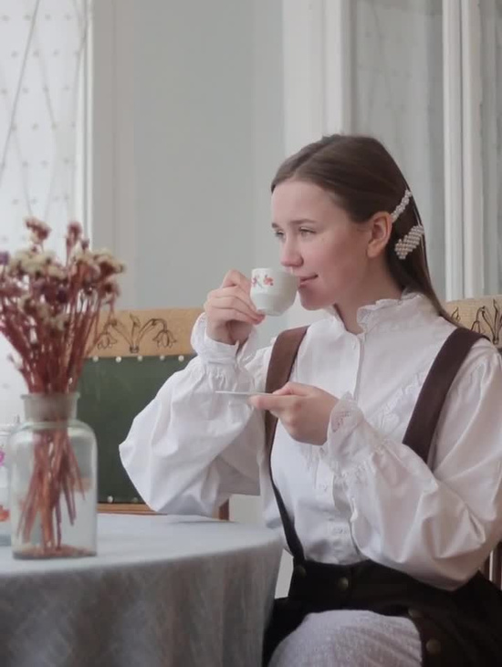 Рубашка «Викториан» из хлопка