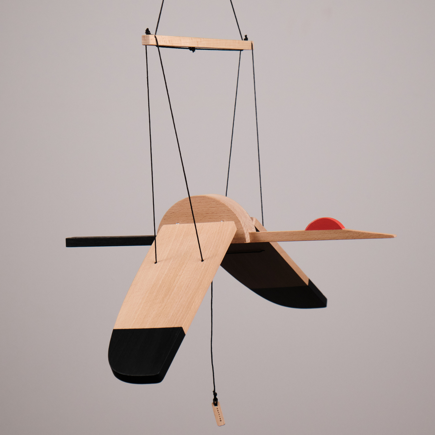 Деревянная птица "Невеличка-2. Журавль" - фотография товара