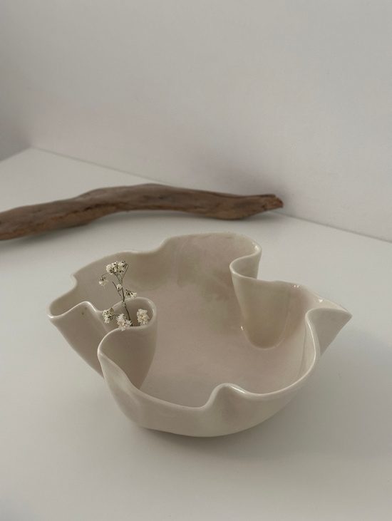 Вазочка «Tridacna» керамическая