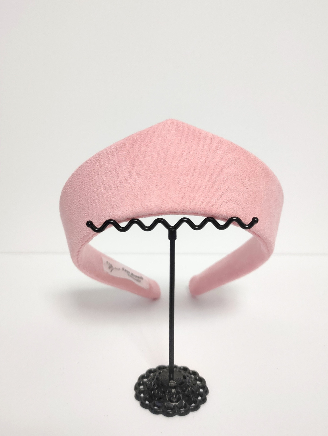 Ободок-кокошник "Нежно розовый" - фотография товара