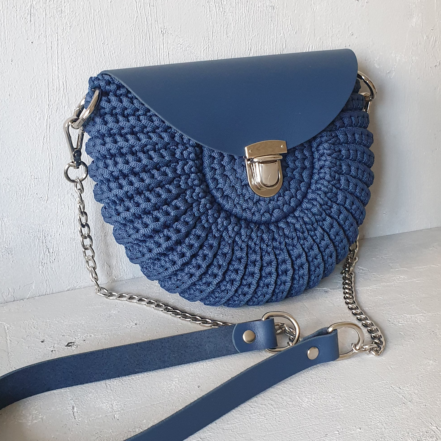 Сумка "Голубика " - фотография товара