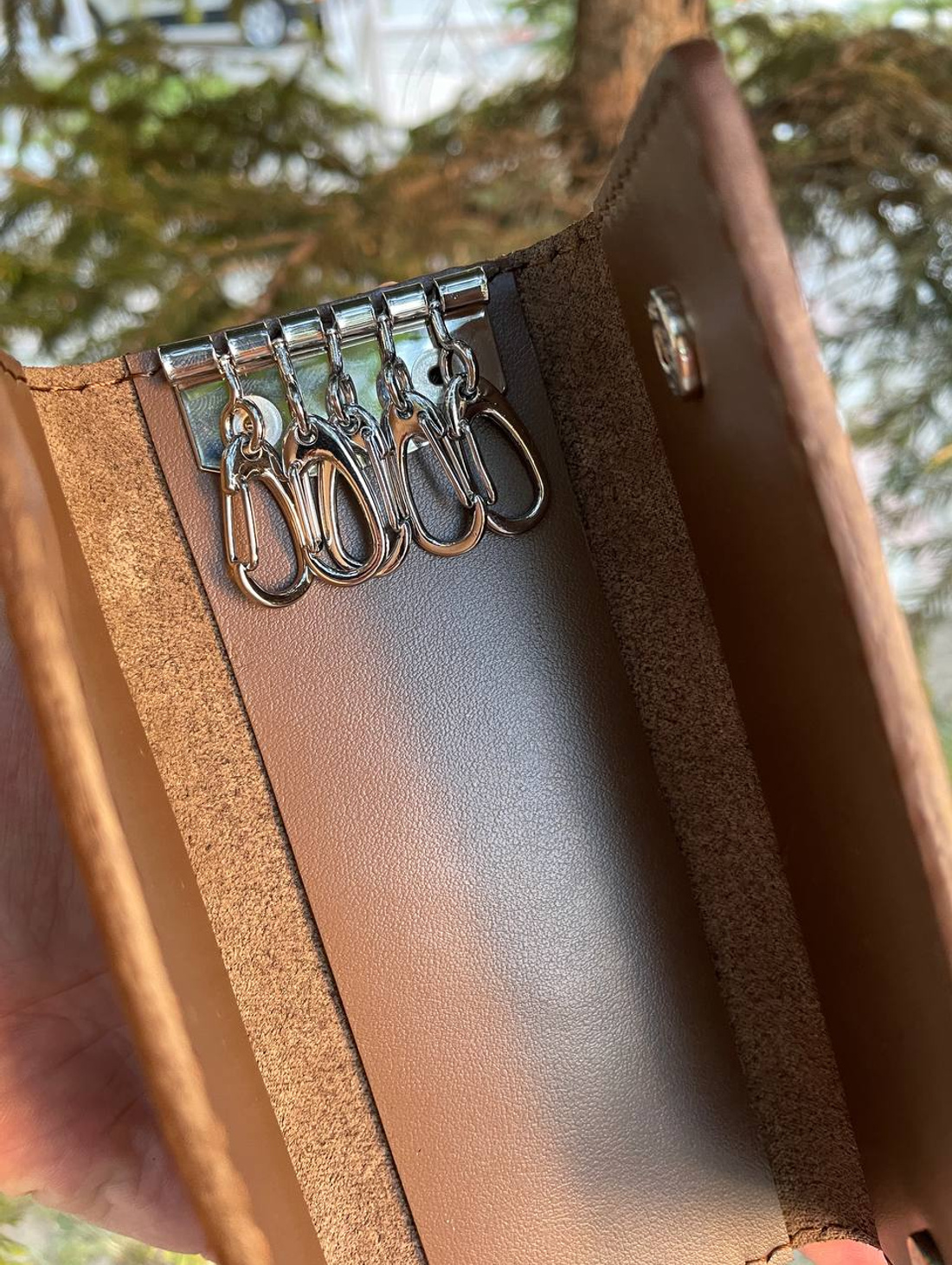 Ключница кожаная "Канон" - фотография товара