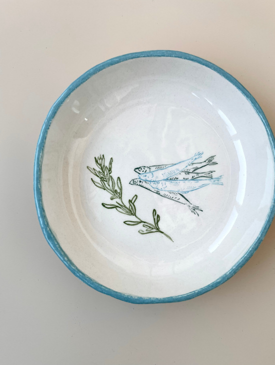 Тарелка «Веточка розмарина»