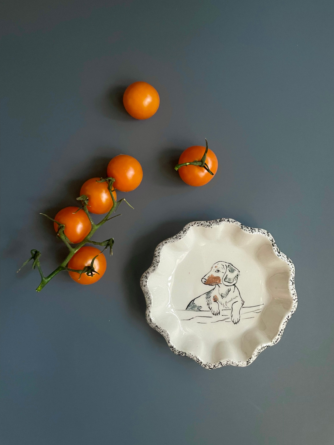 Блюдце для колец «Такса» - фотография товара