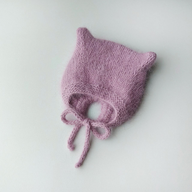 Детская шапочка для новорожденного 0-3 мес