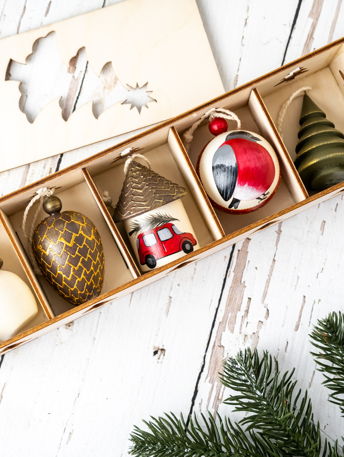 Набор ёлочных игрушек №2 - фотография товара