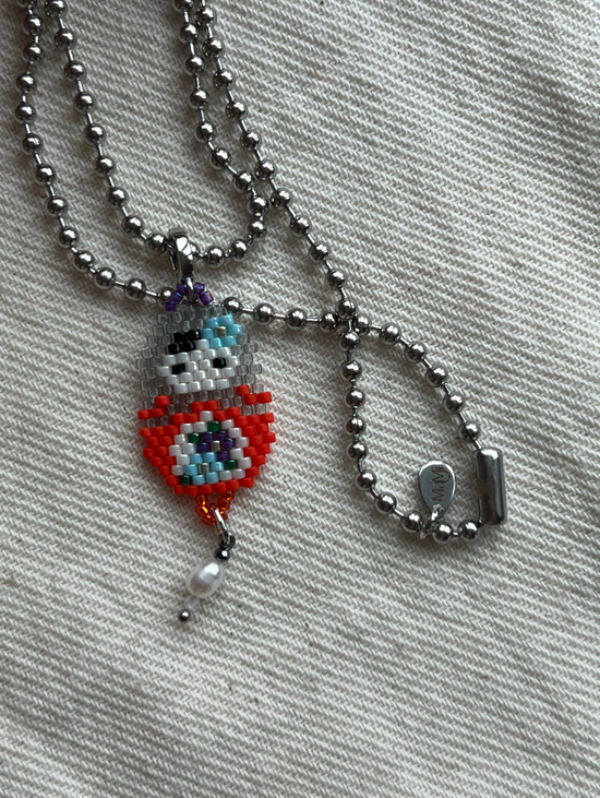 Колье с подвеской «Матрешка»