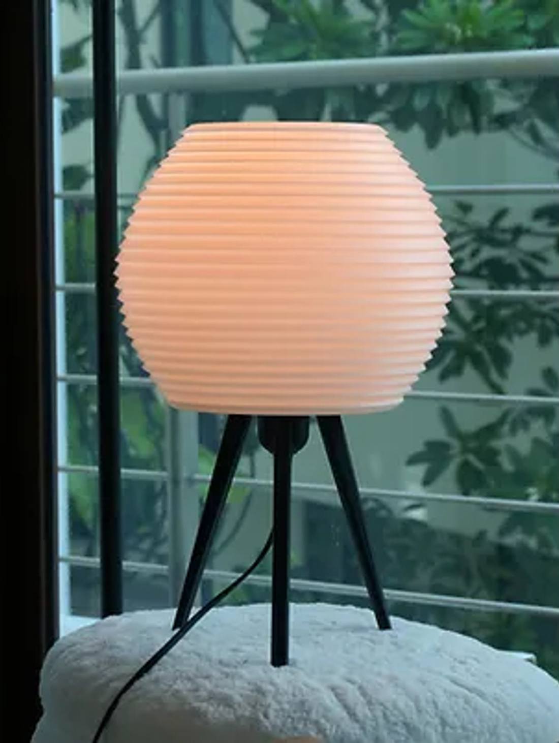 Лампа настольная "Луна" - фотография товара