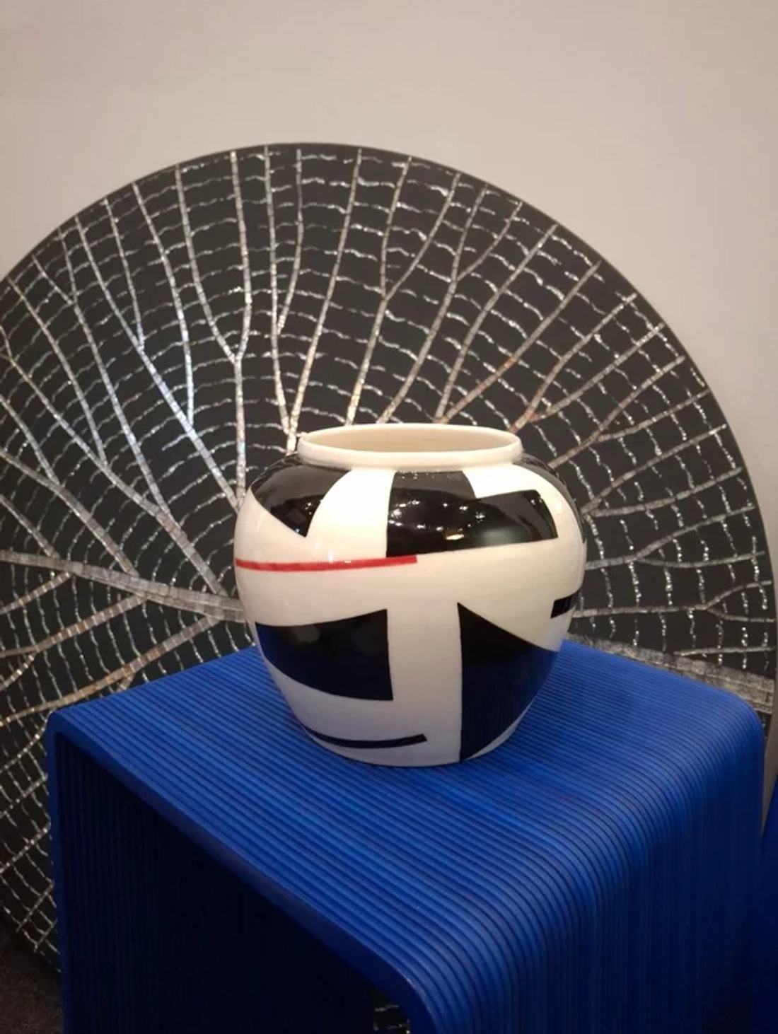 Ваза "Абстракция Баухаус" - фотография товара