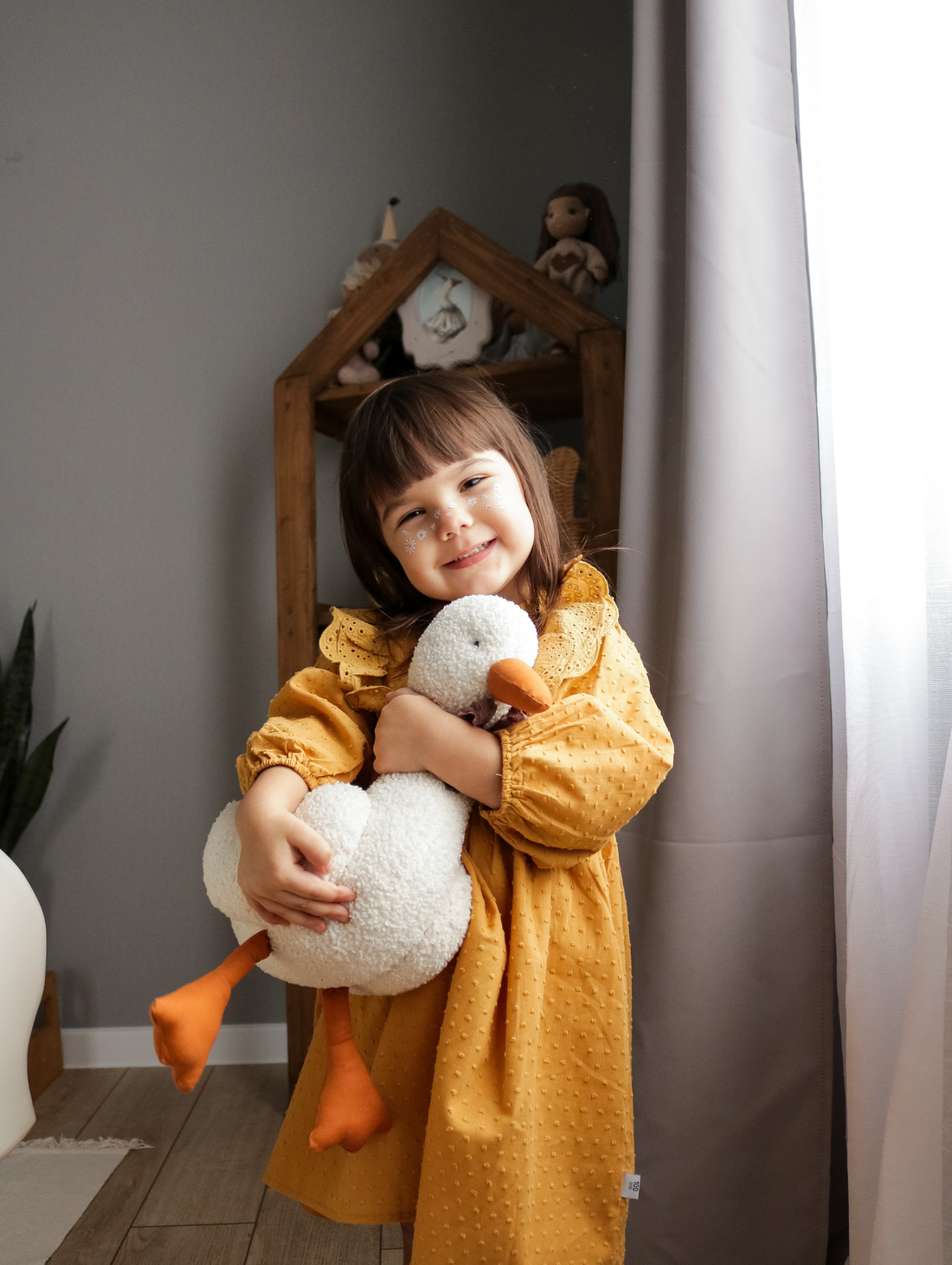 Большой белый гусь - фотография товара