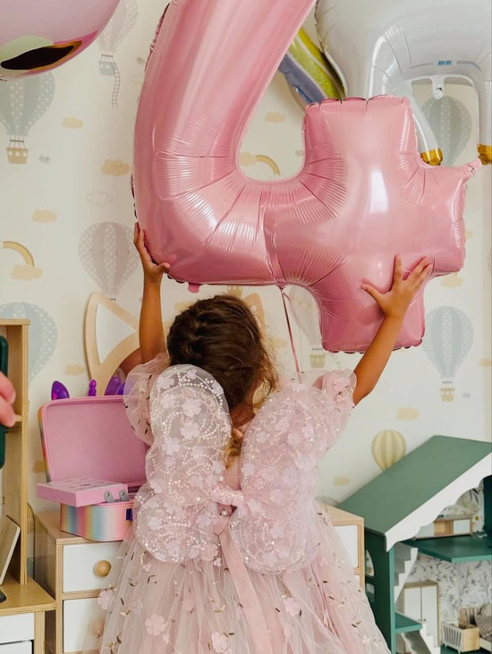 Набор цветочной феи: крылышки и волшебная палочка