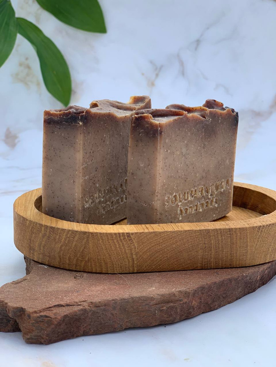 Скраб-мыло "Табак и ваниль"