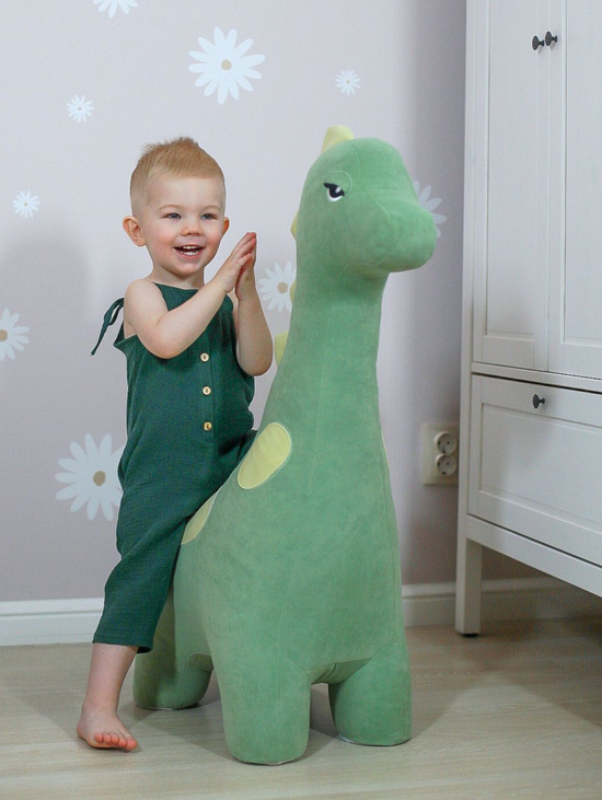 Детский пуфик-игрушка Бронтозавр