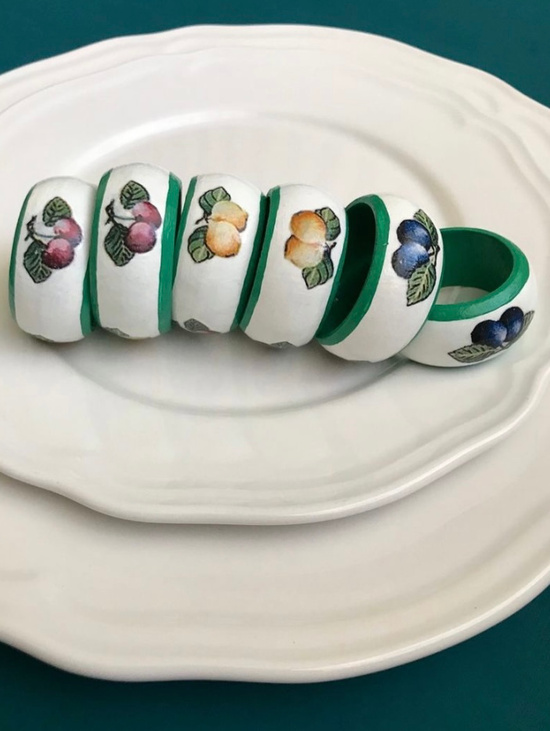 Кольцо для салфеток “Фрукты»
