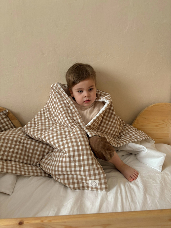 Set Newborn «Клетка беж»