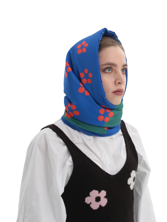 Косынка "Танец. Вид сверху"