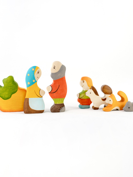 Набор деревянных игрушек "Репка"