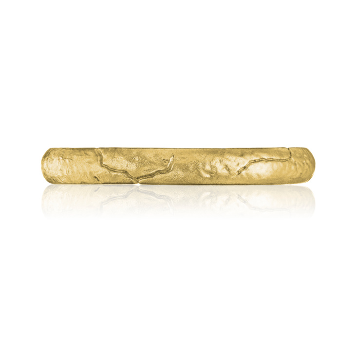 Серебряное кольцо с золотым покрытием на фалангу ASTRAGAL GOLD