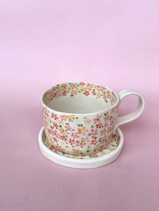 Чайная пара «Цветочная поляна»