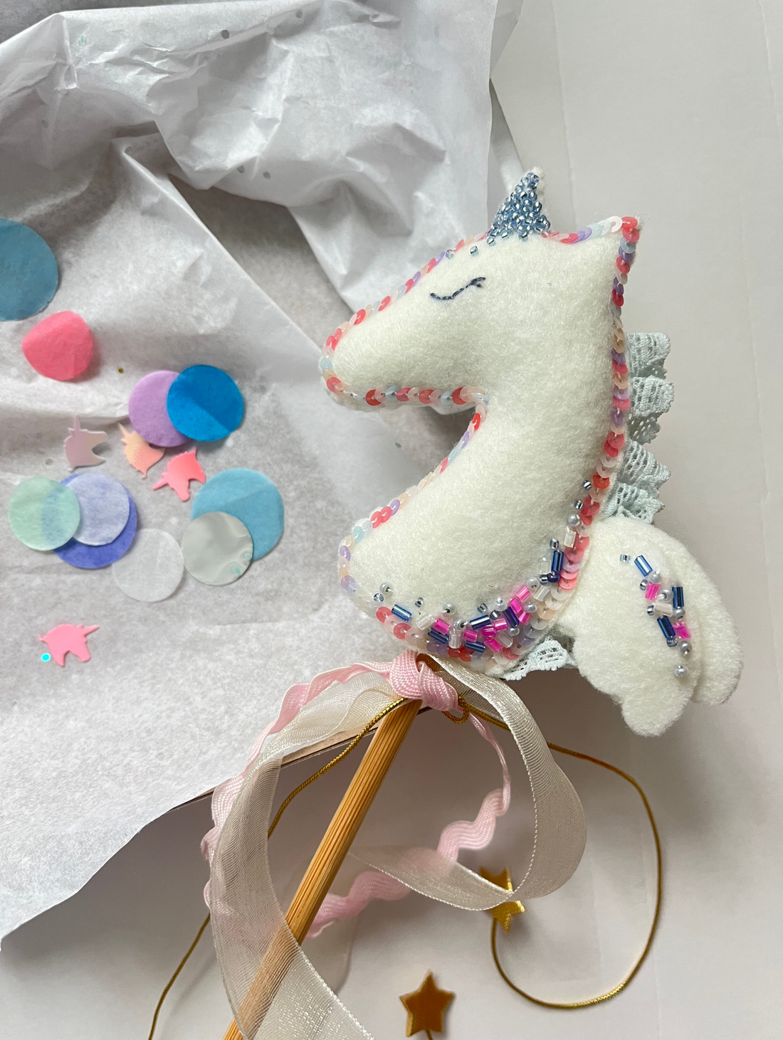 Волшебная палочка "Единорожка" - фотография товара