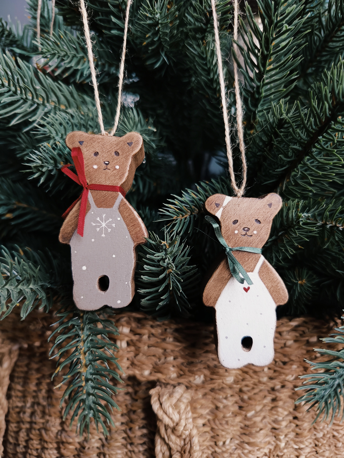 Елочная игрушка "Мишка Арчи малый" - фотография товара