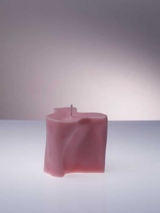 Аромасвеча "Wax Itself" Розовый / Инжир и Иланг-Иланг