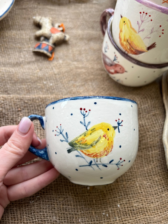 Чашка "Птичка"