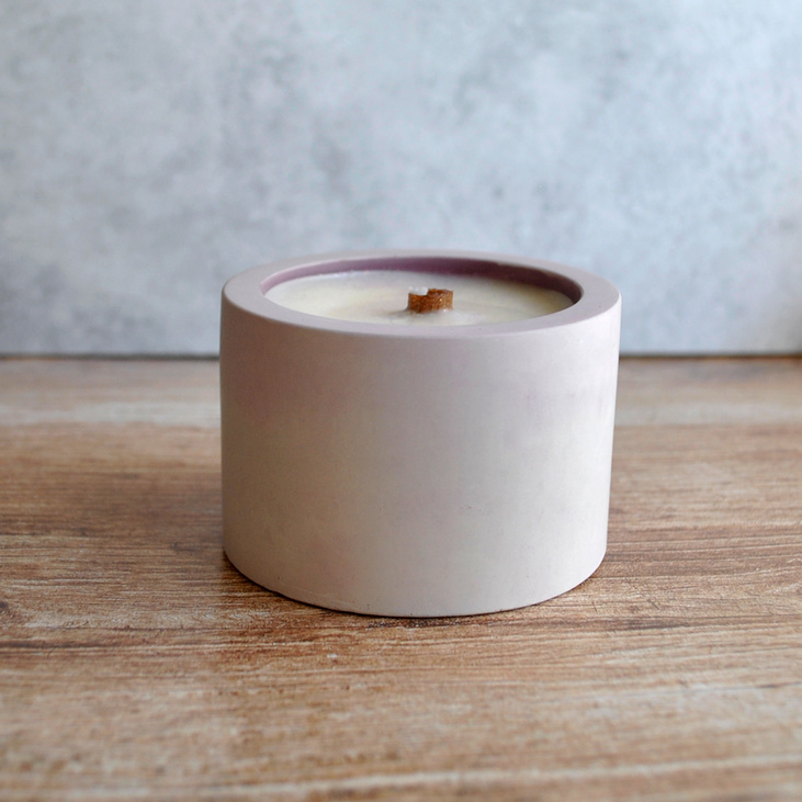 Свеча ароматическая "Лофт" сиреневый