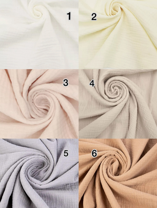 Простынь на резинке из муслина