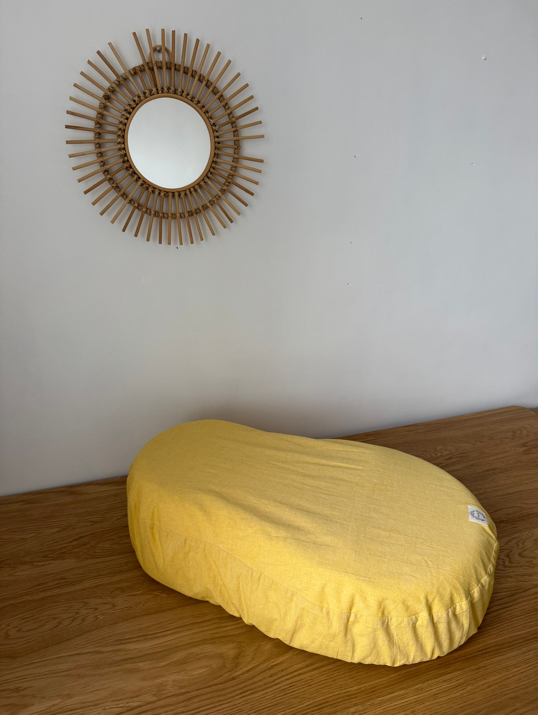 Наволочка на кокон «Желтый» - фотография товара