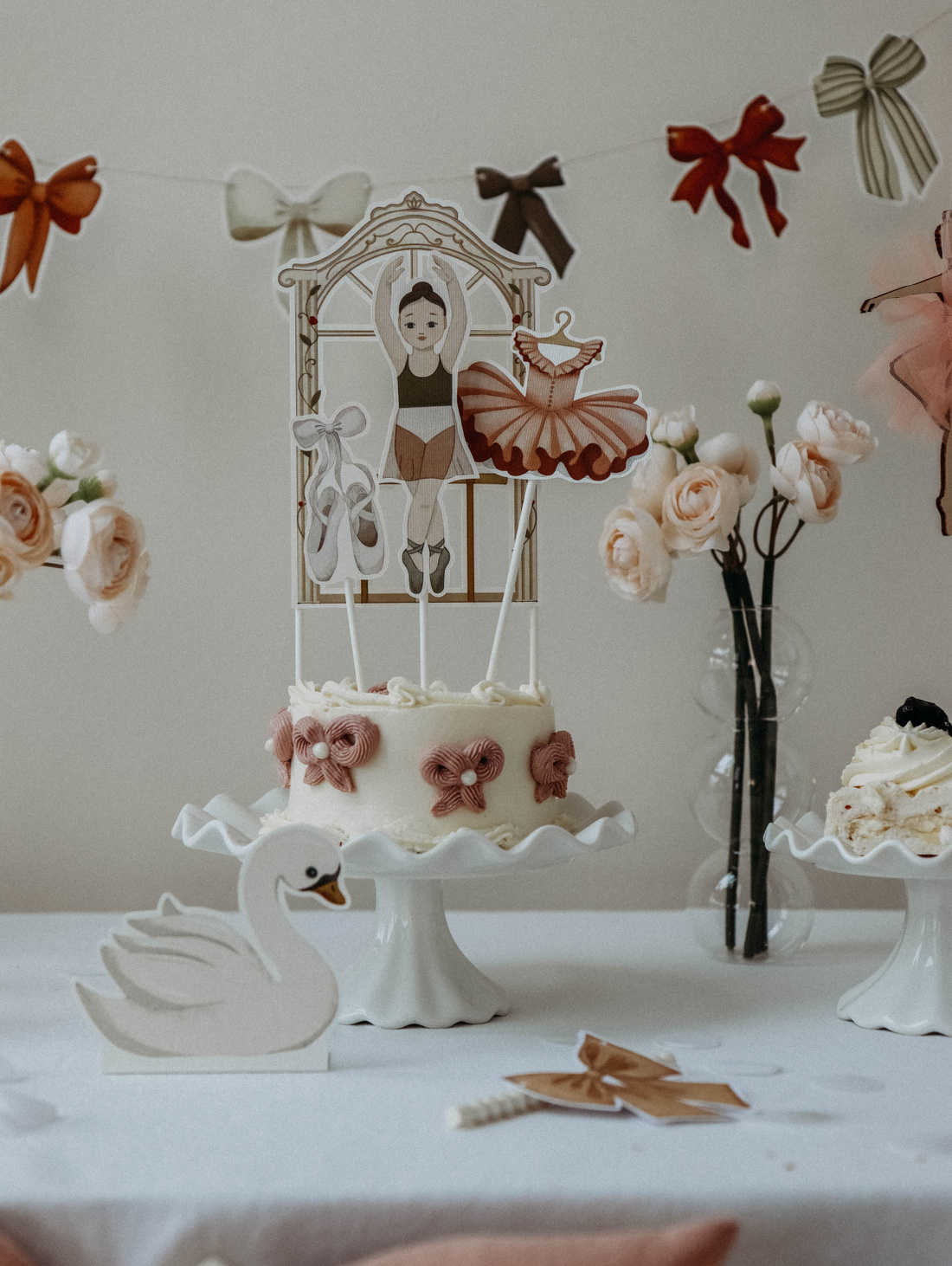 Бумажные топперы «Балетный класс» - фотография товара