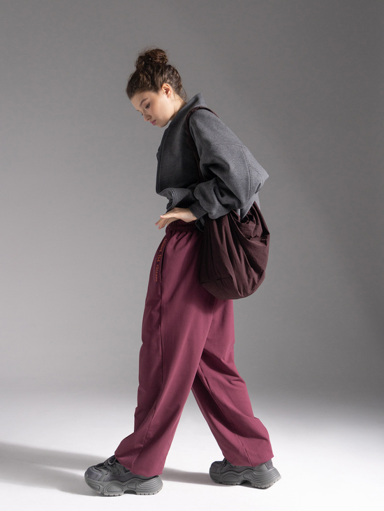 Джоггеры COMFY MAROON